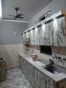Kitchen Image of 1000 Sq.ft 3 BHK Builder Floor for rent in Matiala New Delhi for Rs. 24500