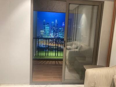 Balcony Image of 850 Sq.ft 2 BHK Apartment / Flat for sale in Rahul Downtown, Punawale Pune for Rs. 9200000