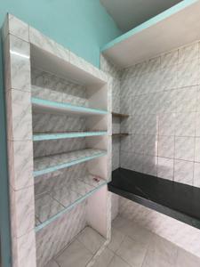 Kitchen Image of 750 Sq.ft 1 BHK Builder Floor for rent in Gomti Nagar Lucknow for Rs. 13000