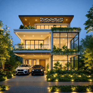 Building Image of 2920 Sq.ft 4 BHK Villa for sale in Kardhanur Sangareddy for Rs. 16500000