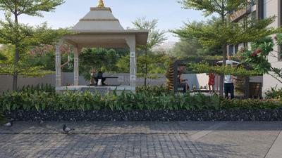 Image of 1260 Sq.ft 2 BHK Apartment / Flat for sale in Happy Uptown, South Bopal, Ahmedabad for Rs. 5598000