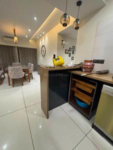 Kitchen Image of 1800 Sq.ft 3 BHK Apartment / Flat for rent in Darshanam Club Life, Undera Vadodara for Rs. 60000
