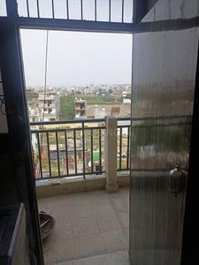 Balcony Image of 656 Sq.ft 1 BHK Apartment / Flat for rent in Techman Moti Residency, Sikrod Ghaziabad for Rs. 10000