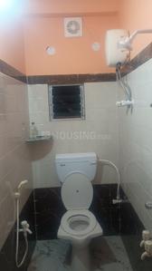 Bathroom Image of 400 Sq.ft 1 RK Independent House for rent in Teghoria Kolkata for Rs. 10000