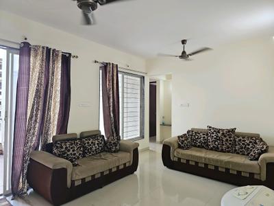 Living Room Image of 955 Sq.ft 2 BHK Apartment / Flat for rent in Ravinanda Skylights, Wagholi Pune for Rs. 25000