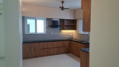 Kitchen Image of 2290 Sq.ft 3 BHK Apartment / Flat for rent in Aparna Sarovar Zenith, Nallagandla Hyderabad for Rs. 72000
