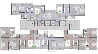 Image of 1875 Sq.ft 3 BHK Apartment / Flat for sale in Nerul, Navi Mumbai for Rs. 27000000
