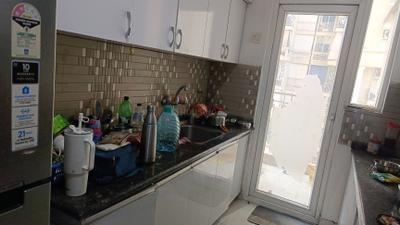 Kitchen Image of 1495 Sq.ft 3 BHK Apartment / Flat for rent in Apex The Kremlin, Siddharth Vihar Ghaziabad for Rs. 34000