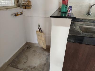 Kitchen Image of 960 Sq.ft 2 BHK Apartment / Flat for rent in Bhoomi Spring Town, Mohammed Wadi Pune for Rs. 25000