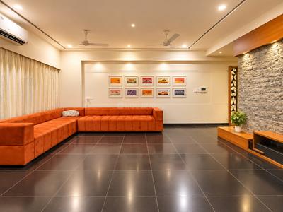 Hall Image of 2000 Sq.ft 4 BHK Apartment / Flat for rent in Sunpharma Road Vadodara for Rs. 40000