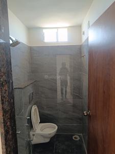 Bathroom Image of 650 Sq.ft 1 BHK Apartment / Flat for rent in Bhawrasla Indore for Rs. 12000