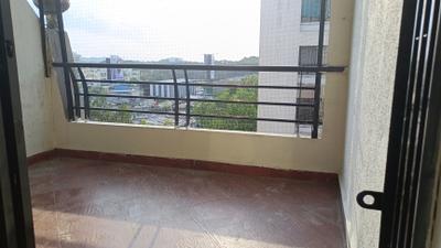 Balcony Image of 1130 Sq.ft 2 BHK Apartment / Flat for rent in Anand Residency, Viman Nagar Pune for Rs. 36000