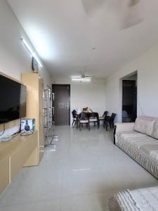 Hall Image of 693 Sq.ft 1 BHK Apartment / Flat for rent in Ajmera Regalia, Borivali West Mumbai for Rs. 46000