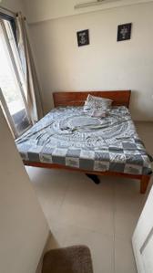 Bedroom Image of 550 Sq.ft 1 BHK Apartment / Flat for rent in Arihant Aarohi, Shilgaon Thane for Rs. 20000