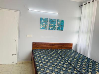 Bedroom Image of 719 Sq.ft 1 BHK Apartment / Flat for rent in Ansal Celebrity Suites, Palam Vihar Gurgaon for Rs. 32000