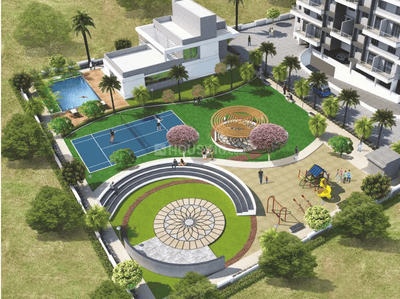 Image of 1000 Sq.ft 2 BHK Apartment / Flat for sale in Charholi Budruk, Pune for Rs. 4910000