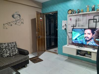 Hall Image of 850 Sq.ft 2 BHK Apartment / Flat for rent in Kopar Khairane Navi Mumbai for Rs. 40000