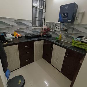Kitchen Image of 632 Sq.ft 2 BHK Apartment / Flat for rent in Crest Atena, Anakaputhur Chennai for Rs. 25000