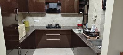 Kitchen Image of 1750 Sq.ft 3 BHK Apartment / Flat for sale in Raj Surya Shyam, Vrindavan Yojana Lucknow for Rs. 14000000
