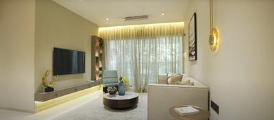 Hall Image of 1900 Sq.ft 3 BHK Apartment / Flat for sale in Godrej Varanya Phase 2, Kharghar Navi Mumbai for Rs. 37800000