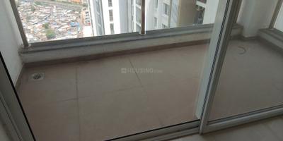 Balcony Image of 1200 Sq.ft 2.5 BHK Apartment / Flat for rent in Runwal The Central Park, Chinchwad Pune for Rs. 47000