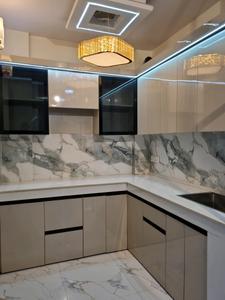 Kitchen Image of 810 Sq.ft 3 BHK Apartment / Flat for sale in Dwarka Mor New Delhi for Rs. 6300000