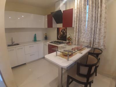 Kitchen Image of 2196 Sq.ft 3 BHK Apartment / Flat for sale in Alaknanda Maxxus Eden Estate, Utrathiya Zirakpur for Rs. 13000000