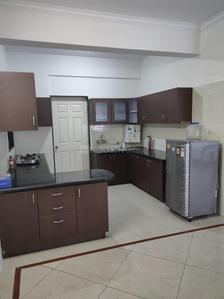 Kitchen Image of 1866 Sq.ft 3 BHK Apartment / Flat for rent in RNS Shanthi Nivas, Yeswanthpur Bengaluru for Rs. 60000