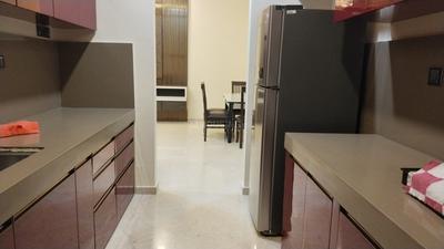 Kitchen Image of 1050 Sq.ft 2 BHK Apartment / Flat for rent in Monte South, Byculla Mumbai for Rs. 160000