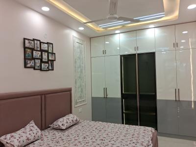 Bedroom Image of 756 Sq.ft 2 BHK Builder Floor for rent in Dwarka Mor New Delhi for Rs. 20000