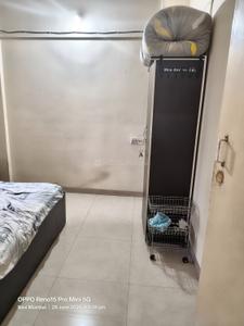 Bedroom Image of 650 Sq.ft 1 BHK Apartment / Flat for rent in Sanpada Navi Mumbai for Rs. 40000