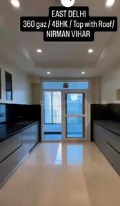 Kitchen Image of 3300 Sq.ft 4 BHK Builder Floor for sale in Preet Vihar New Delhi for Rs. 55000000