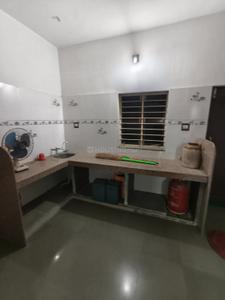 Kitchen Image of 850 Sq.ft 1 BHK Apartment / Flat for rent in Prahlad Nagar Ahmedabad for Rs. 18000