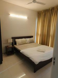 Bedroom Image of 699 Sq.ft 1 BHK Apartment / Flat for rent in Sancoale Goa for Rs. 27000