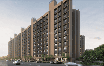 Image of 1125 Sq.ft 2 BHK Apartment / Flat for sale in Gota, Ahmedabad for Rs. 5800000