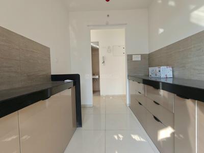 Kitchen Image of 550 Sq.ft 1 BHK Apartment / Flat for rent in Puraniks Rumahbali Phase 2, Thane West Thane for Rs. 17542