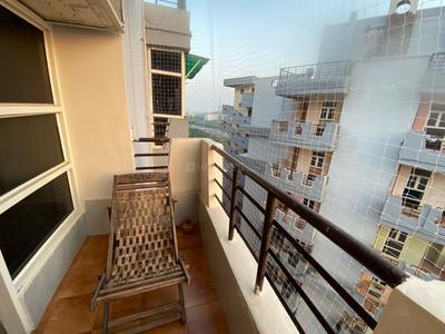 Balcony Image of 1200 Sq.ft 2 BHK Apartment / Flat for sale in Supertech Icon, Indirapuram Ghaziabad for Rs. 10500000