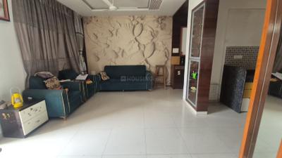 Living Room Image of 1500 Sq.ft 3 BHK Apartment / Flat for rent in Mantra Alkasa, Mohammed Wadi Pune for Rs. 28000