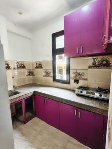 Kitchen Image of 850 Sq.ft 2 BHK Builder Floor for rent in New Ashok Nagar New Delhi for Rs. 22500