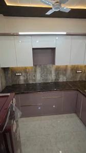Kitchen Image of 660 Sq.ft 1 BHK Builder Floor for rent in Hari Nagar New Delhi for Rs. 21000