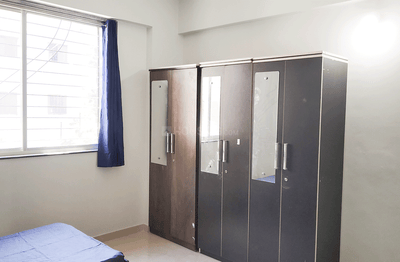 Bedroom Image of Swaraj Sadan Apartment_101 in Ghorpadi, Pune