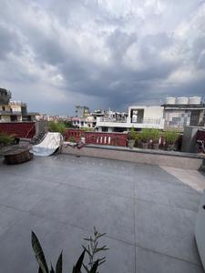 Terrace Image of 800 Sq.ft 1 BHK Builder Floor for rent in DLF Phase 3 Gurgaon for Rs. 38000