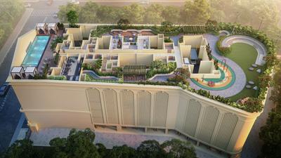 Building Image of 540 Sq.ft 1 BHK Apartment / Flat for sale in Tharwani Pristinea, Kharghar Navi Mumbai for Rs. 6300000