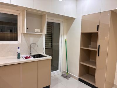 Kitchen Image of 1979 Sq.ft 3 BHK Apartment / Flat for rent in Spectra, Financial District Hyderabad for Rs. 85000