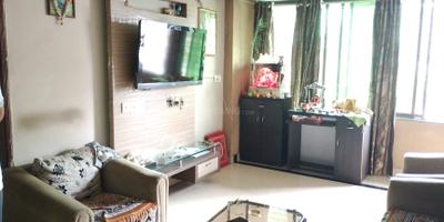 Living Room Image of 1000 Sq.ft 2 BHK Apartment / Flat for sale in Bhoomi Zarna Residency, Kharghar Navi Mumbai for Rs. 12300000