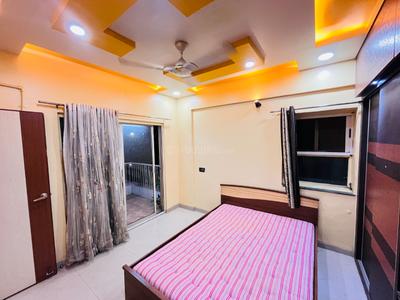Bedroom Image of 1070 Sq.ft 2 BHK Apartment / Flat for rent in Kumar Primavera B6, Wadgaon Sheri Pune for Rs. 40000