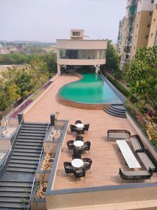 Balcony Image of 1050 Sq.ft 2 BHK Apartment / Flat for rent in Neoteric Regal Garden 2, Dongarpur Gwalior for Rs. 25000