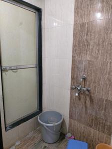 Common Bathroom Image of 570 Sq.ft 1 BHK Apartment / Flat for sale in Chamunda Enclave, Airoli Navi Mumbai for Rs. 9700000