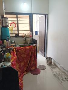 Kitchen Image of 750 Sq.ft 1 BHK Apartment / Flat for sale in Parshwa Sahaj Sanidhya, Karelibagh Vadodara for Rs. 1850000