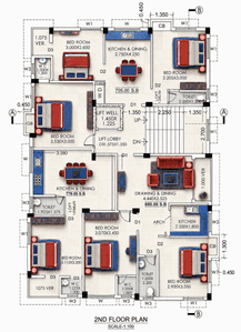 Image of 705 Sq.ft 2 BHK Apartment / Flat for sale in Boral, Kolkata for Rs. 2185000